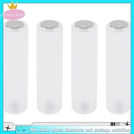 (R) 4 Pcs AAA to AA Battery Cell Converter Adaptor Cylindrical Case Holder