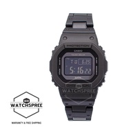 [Watchspree] Casio G-Shock Bluetooth® Multi Band 6 Tough Solar Black Stainless Steel / Resin Composite Band Watch GWB5600BC-1B GW-B5600BC-1B