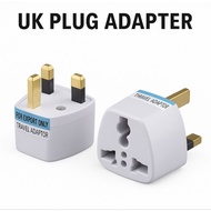 3 Pin Conversion Plug Universal Adapter British Socket Adapter Plug (1 PC)