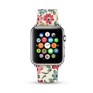 可愛小花 Apple Watch 真皮手錶帶 38 40 42 44 mm Series 5 -005