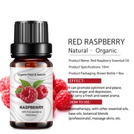 LP-6 New🌳QM 10ml Organic Fruit Aroma Fragrance Oil Raspberry for Humidifier Candle Soap Making Coconut Strawberry Essenc