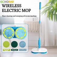 🔥 ECHOME Wireless Electric Mop Cleaner Household Handheld Charging Hand Free Automatic Cordless Cleaning Mopping Machine Sweeper