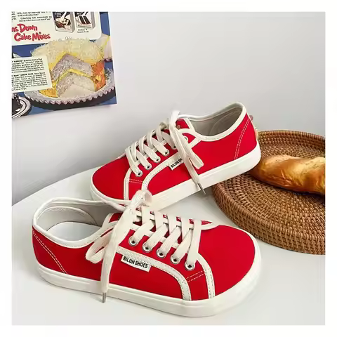 Woman Orthopedic Shoes Trend Girl Bear Harajuku Shoe Korea Wide Toe Canvas Shoes Women's Trainers Es