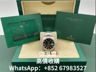高價回收舊手錶勞力士 Rolex Datejust 36 Blackk Dial - Ref. 126234 - NEW / NEU 2022 - Oyster