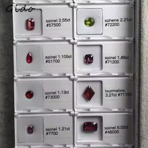 Acrylic Gem Storage Box Diamond Color Diamond Gift Box Loose Diamond Protective Box jewelry and pack