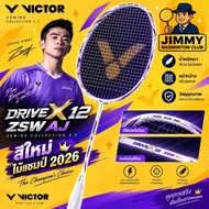 VICTOR Badminton Racket DX-12 ZSW New Color Plus VBS Nano 66 Top + 6 Warranty