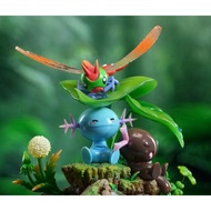 KiPi Studio - Pokémon Twin Series #3 Wooper & Yanma Pokemon D Resin Statue GK Anime Figure