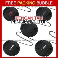 Front Cap Lens Cap Lens Cover for Canon Nikon Sony Nex Alfa Alpha Lumix Olympus DSLR Cameras