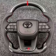 สําหรับ GR Hilux Fortuner Vios Landcruiser Prad LC300 สําหรับรุ่นส่วนใหญ่ 2006-2018 ดัดแปลงชุดพวงมาล
