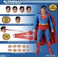MEZCO TOYZ ONE:12 Superman Man of Steel Edition