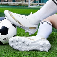 kasut bola kasut bola sepak budak kasut bola sepak New High-Top Football Boots Adult Boys Boys Child