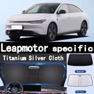 Leapmotor Thickened Car sun visor sun protection heat insulation car front sunshade umbrella cooling