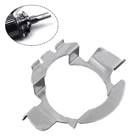 2pcs H7 Led Headlight Lamp Adapter Socket Base Retainer Holder For Volkswagen Mercedes Benz BMW Audi