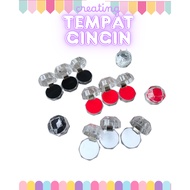 Luxury 38mm Acrylic Ring and Earring box