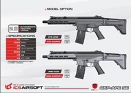 【ICS年終促銷活動優惠到1/10】ICS-180S3 EMGxDD授權 MK18 EBB 電子扳機S3 全金黑色電動槍