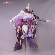 In Stock UWOWO Raiden Shogun Cosplay Baal Costume Game Genshin Impact Inazuma Halloween Christmas Co