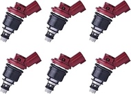 YYDSKKUDS 6X Fuel Injector Nozzle Compatible For Nissan Maxima 1992-1999 Compatible For Infiniti I30