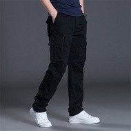 กางเกงขนส่งสินค้าสำหรับผู้ชาย กางเกงยุทธวิธี ผ้ายืด Ripstop กางเกงวิ่งออกกำลังกาย กางเกงทำงาน