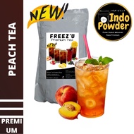 FREEZU PREMIUM PEACH TEA 1Kg - Bubuk Minumank PEACH TEA 1Kg - PEACH TEA Bubuk 1Kg - PEACH TEA Powder