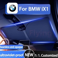 BMW iX1 sun visor Windshield Sunshade UV protection Sunshade high-quality Car Front Window Sunshade 