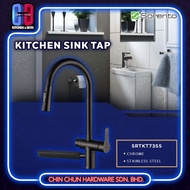SORENTO KITCHEN SINK TAP SRTKT73SS-BL | SINK TAP WATERFALL