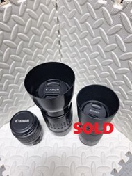 Canon 鏡頭 2 枝 ( 100-300mm 及 18-55mm )