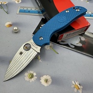 มีดพับ Spyderco  Sage5 FRN Pln C123BK