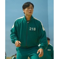 HIJAU CLOTHES GREEN GAMESQUID 456 KIDS ADULTS SUITS