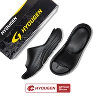 HYOUGEN Recovery Black Slide Sandals for Men and Women Size 38-43