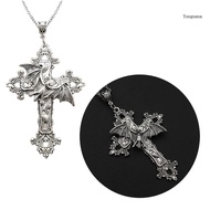 【CH*】 Gothic Cross Necklaces Gothic Jewelry Party Jewelry Women Jewelry  for Girls