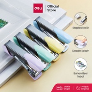 "Deli Metal Stapler Sturdy Black Iron Staples 15 Sheets 10 E0260C