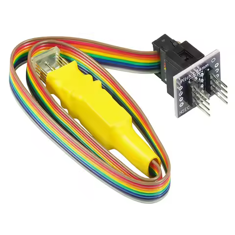 WSON8 QFN8 5X6 6X8 Test Clip Probe Line For EEPROM 93CXX/25CXX/24CXX circuit programming on USB Prog