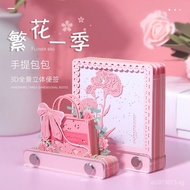 2026Artistic Sticky Notes Hand-Torn Paper Sculpture Gift for Best Friend New Product 3D Panoramic Me
