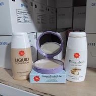 Viva 3in1 Make Up Package - Foundation (Foundation) + Compact Powder (Powder) + Jicama Moisturizer |