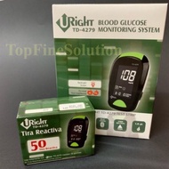 Mesin Cek Gula Dalam Darah Glucometer Discan (with 50s Strips) TD-4279