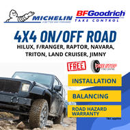 [4X4] Michelin LTX Trail / BF Goodrich KO2 All Terrain Hilux Ranger Raptor Triton Tayar 265/60R18 26