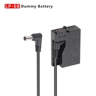 DR-E8 LP-E8 Dummy Baery Pack Coupler Adapter with DC  Connector For Canon EOS T2i T3i T4i T550D 600D 650D 700D x4 x5