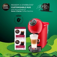 NESCAFE Dolce Gusto Genio S Plus Automatic Coffee Machine With 2 box of NESCAFE Dolce Gusto Capsules (Red)