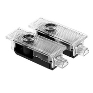 2X LED Welcome Lights For BMW 3 4 Series E90 E92 F30 F32 F80 F82 M3 M4 Competition 3D Laser Projecto