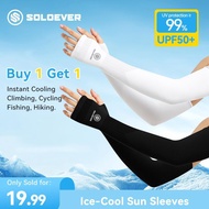 【BUY ONE GET ONE】SOLOEVER Sleeves Handsock UV Protection Sarung Lengan Cycling Outdoor Sport Cooling
