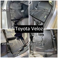 TOYOTA VELOZ 2022 - 2025 5D DEEP DISH MATTING VERSION 3