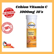 Original Cebion Vitamin C 1000mg / Vitamin C 1000mg with Calcium Effervescent Orange Flavor 10's / 40's