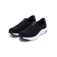 FILA RGB PIER 中性厚底襪套式健走鞋-黑 4-C108Z-001