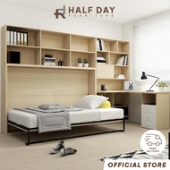 [Pre-order] Halfday - Rollover Folding Wall Bed | Invisible Murphy Bed, Hidden Rollaway Bed