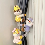Cute Squirrel Brothers Chip 'n' Dale Curtain Buckle Strap Plush Doll Doll Doll Girl Heart Car Access