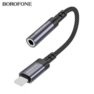 Borofone BV24 audio conversion cable from LN to 3.5 mm, cord length 15cm.