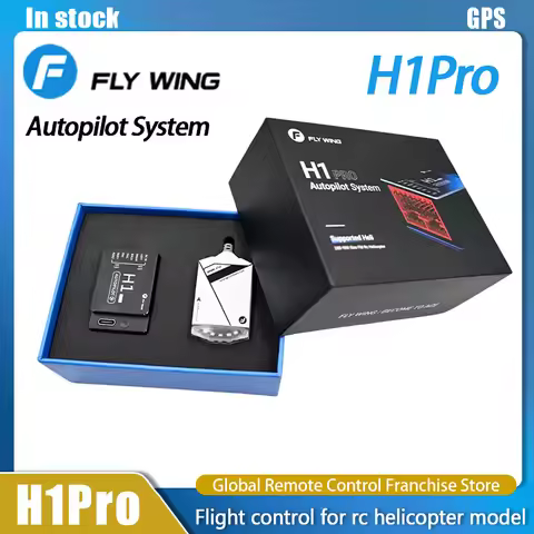 Flywing H1 Pro Flight Control Rc Helicopter Model GPS Return Flight Self-stabilizing Gyroscope Suppo