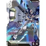 Gundam Newtype Rising (GD01) GUNDAM AERIAL REBUILD LEGEND (LR) - Single Card - ENGLISH