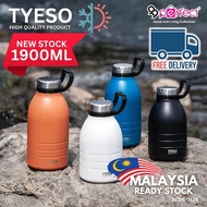 [99PERFECT] 1900ml TYESO Big Belly Thermos Tumbler Stainless Steel Thermal Sports Water Bottle Drink