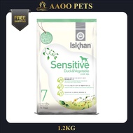 Iskhan Sensitive Dog Food - Duck & Vegetable (1.2kg)
